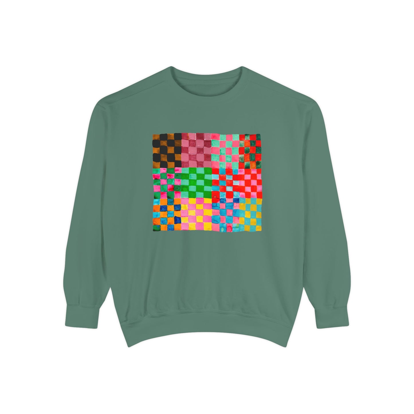 Checkerland Garment-Dyed Sweatshirt