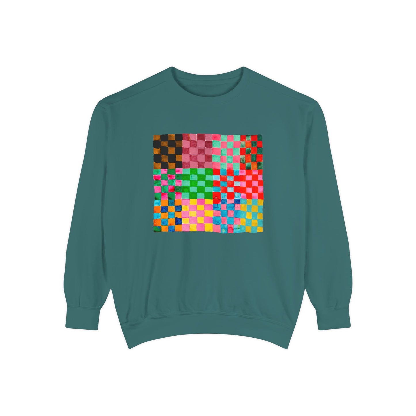 Checkerland Garment-Dyed Sweatshirt