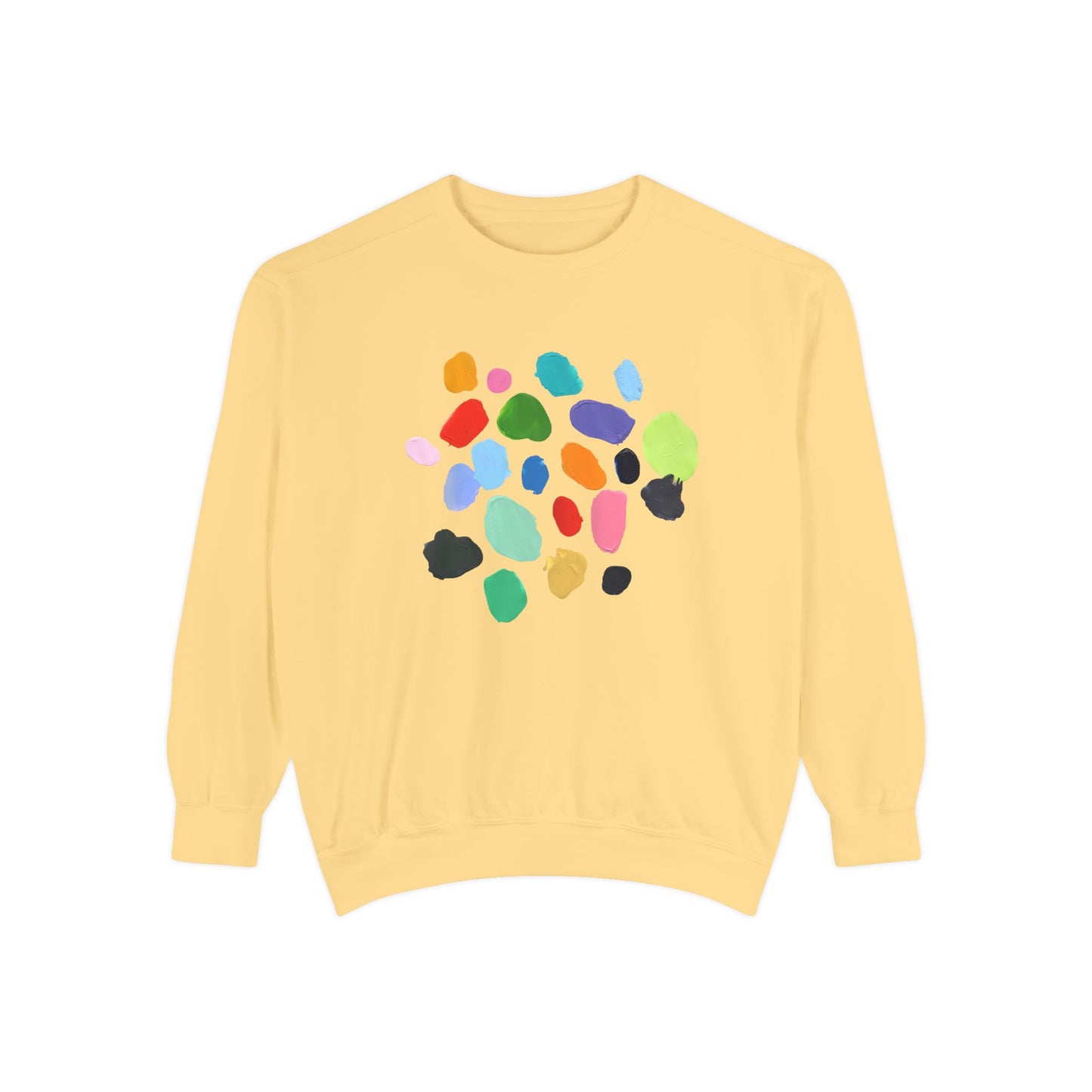 Paint Chips Garment-Dyed Sweatshirt