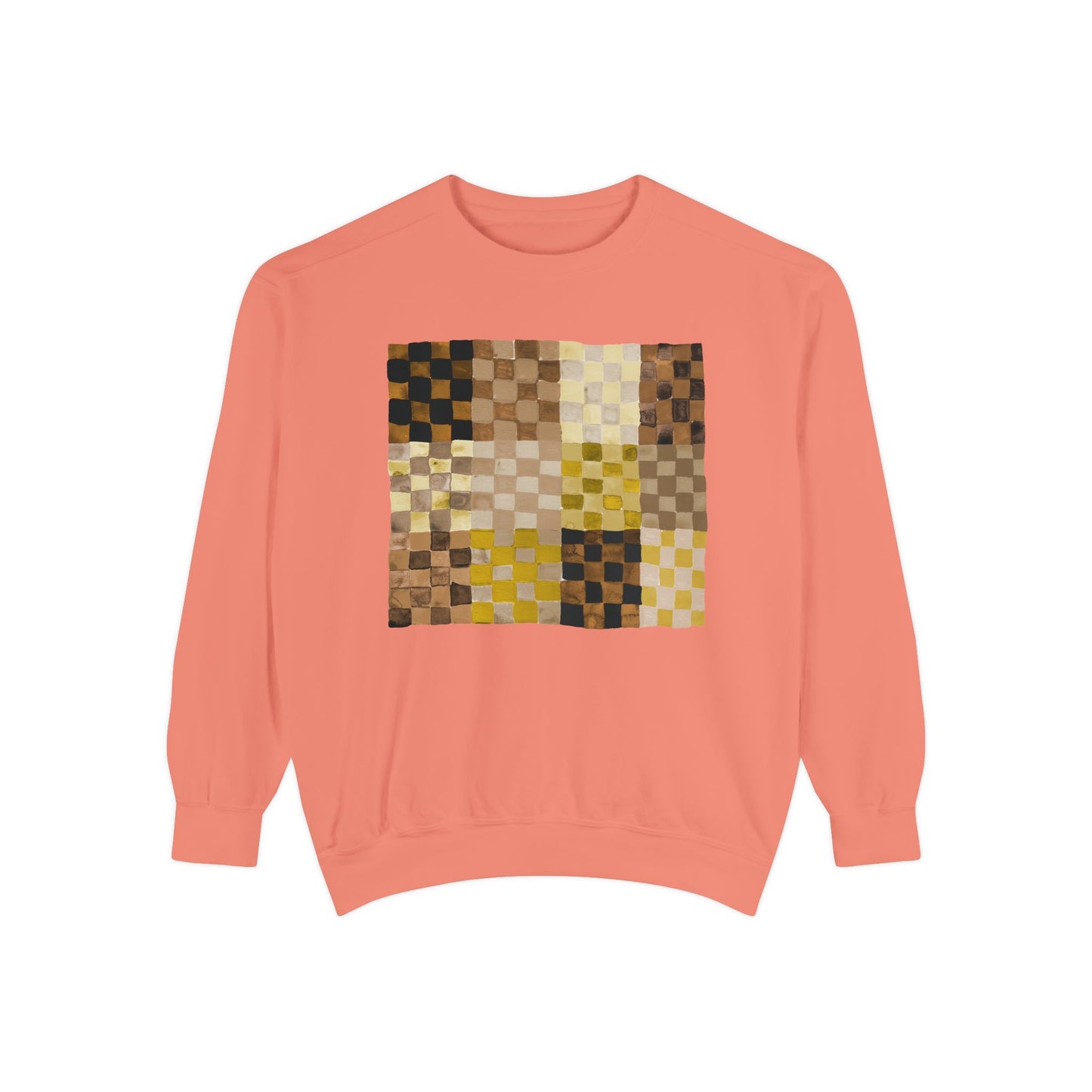 Neutrals Checkerland Garment-Dyed Sweatshirt