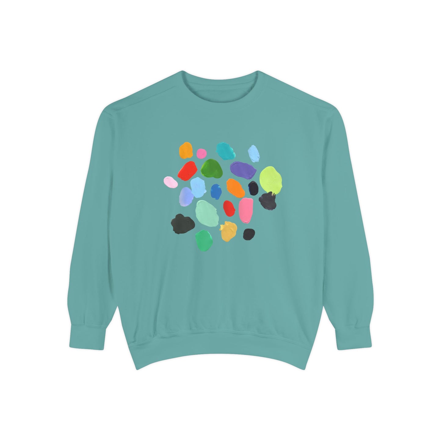 Paint Chips Garment-Dyed Sweatshirt