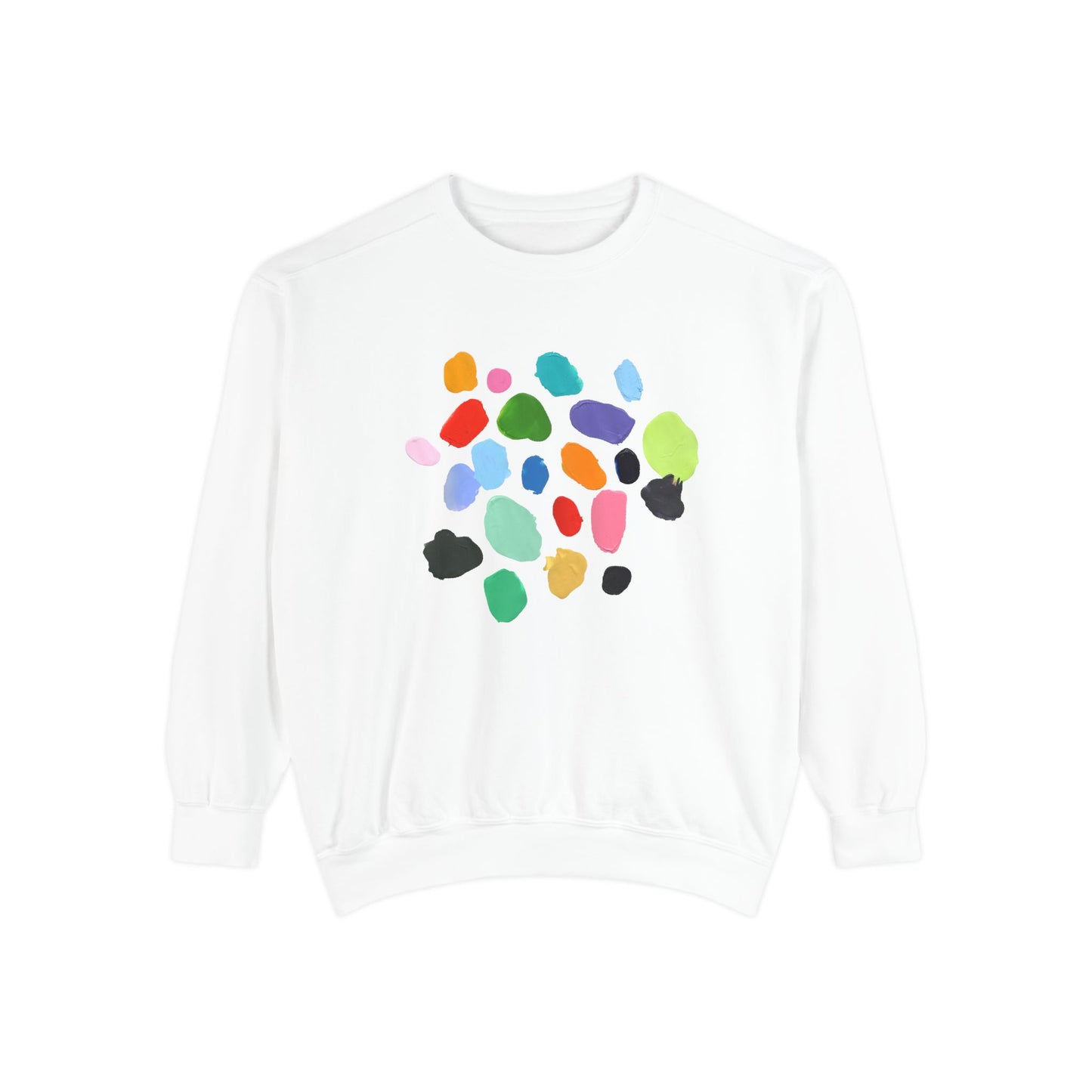 Paint Chips Garment-Dyed Sweatshirt