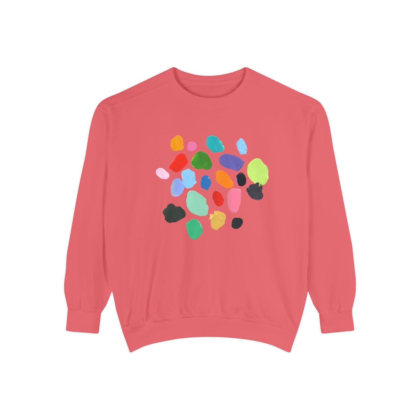 Paint Chips Garment-Dyed Sweatshirt