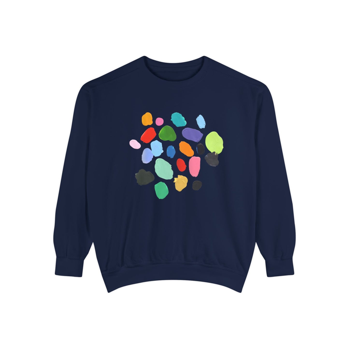 Paint Chips Garment-Dyed Sweatshirt