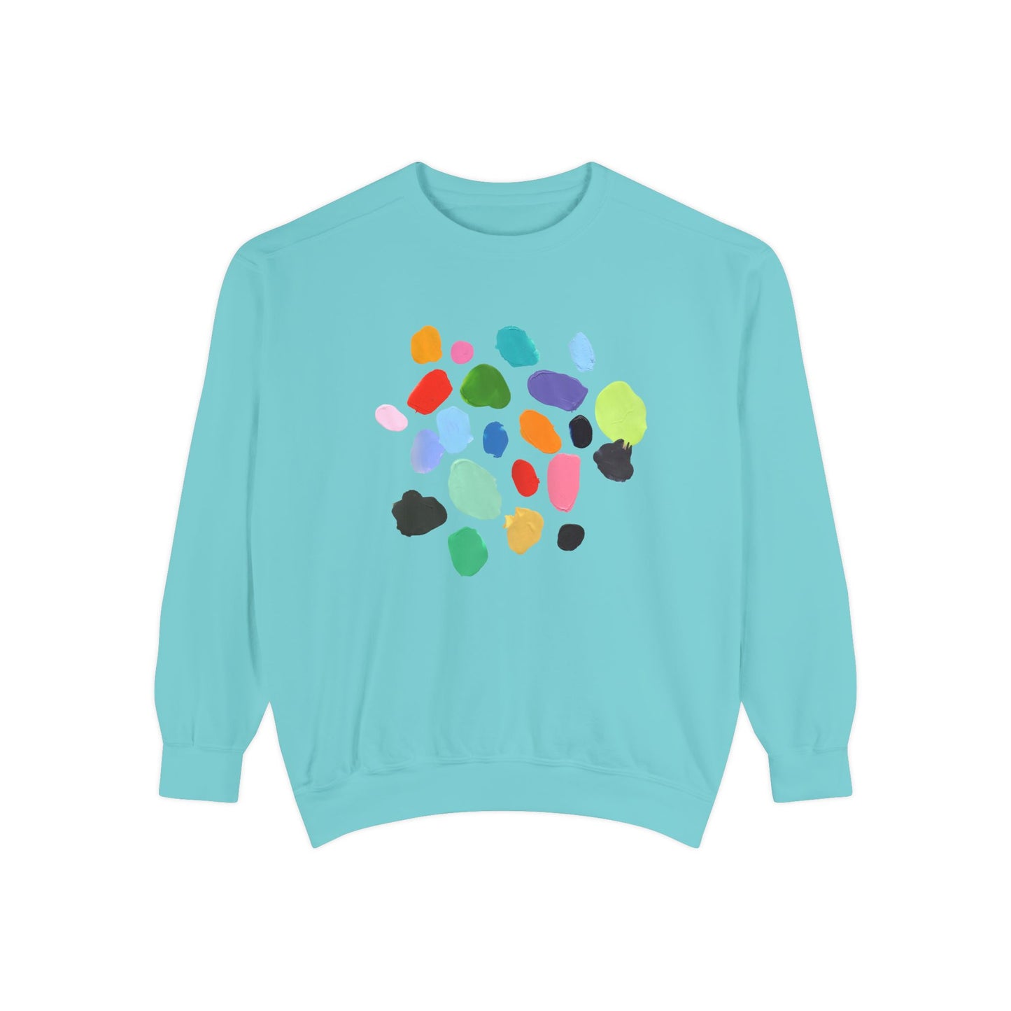 Paint Chips Garment-Dyed Sweatshirt