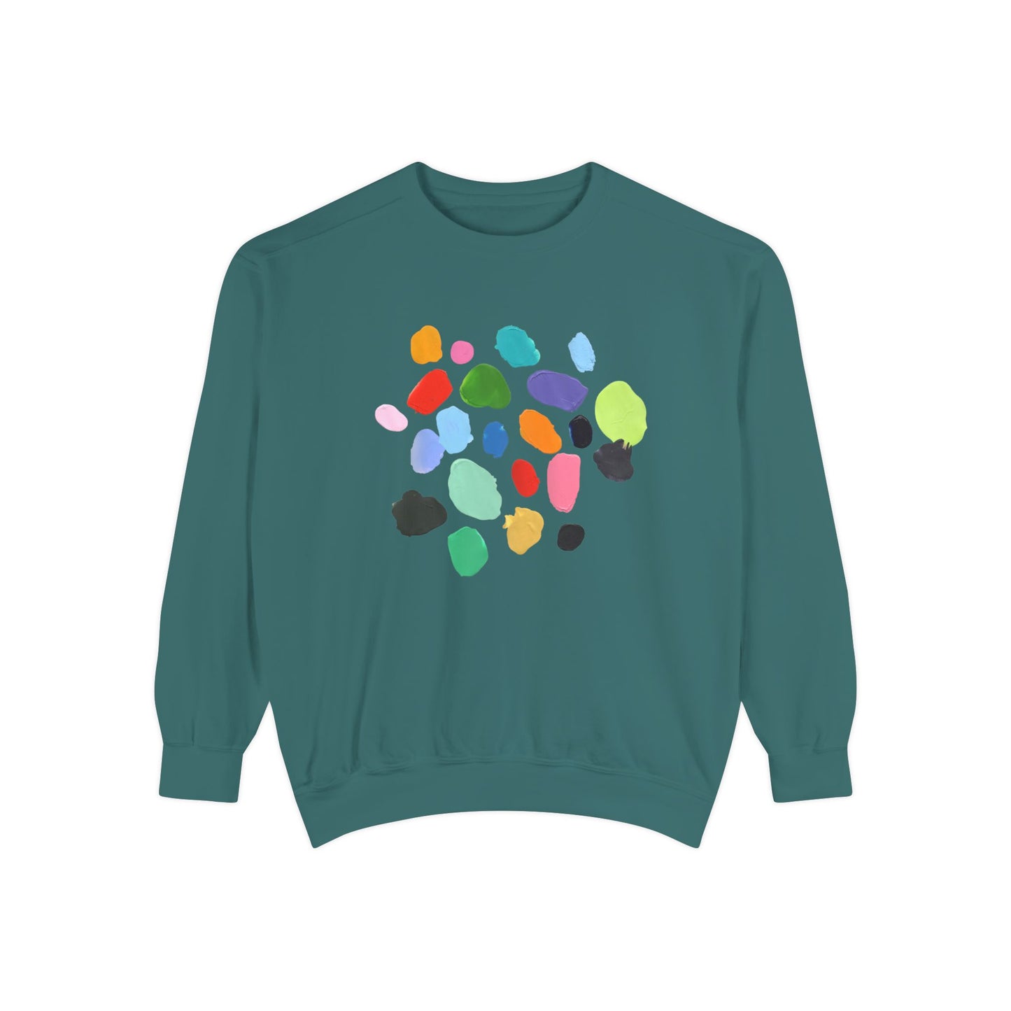 Paint Chips Garment-Dyed Sweatshirt