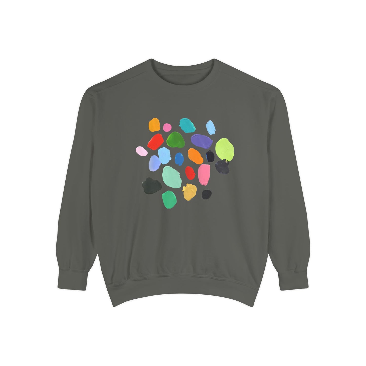 Paint Chips Garment-Dyed Sweatshirt