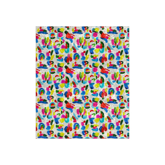 More Candies - Crushed Velvet Throw