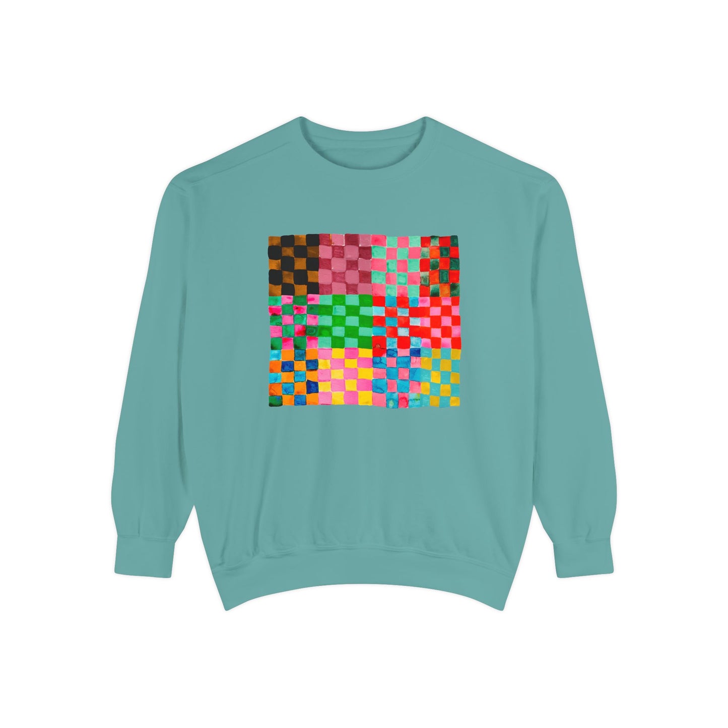 Checkerland Garment-Dyed Sweatshirt