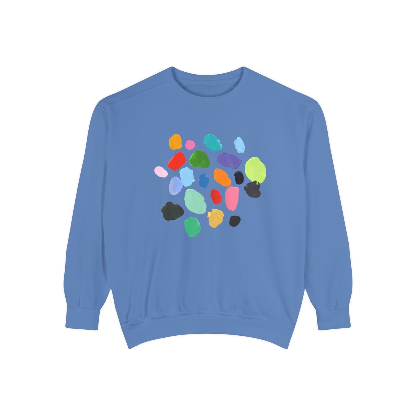 Paint Chips Garment-Dyed Sweatshirt