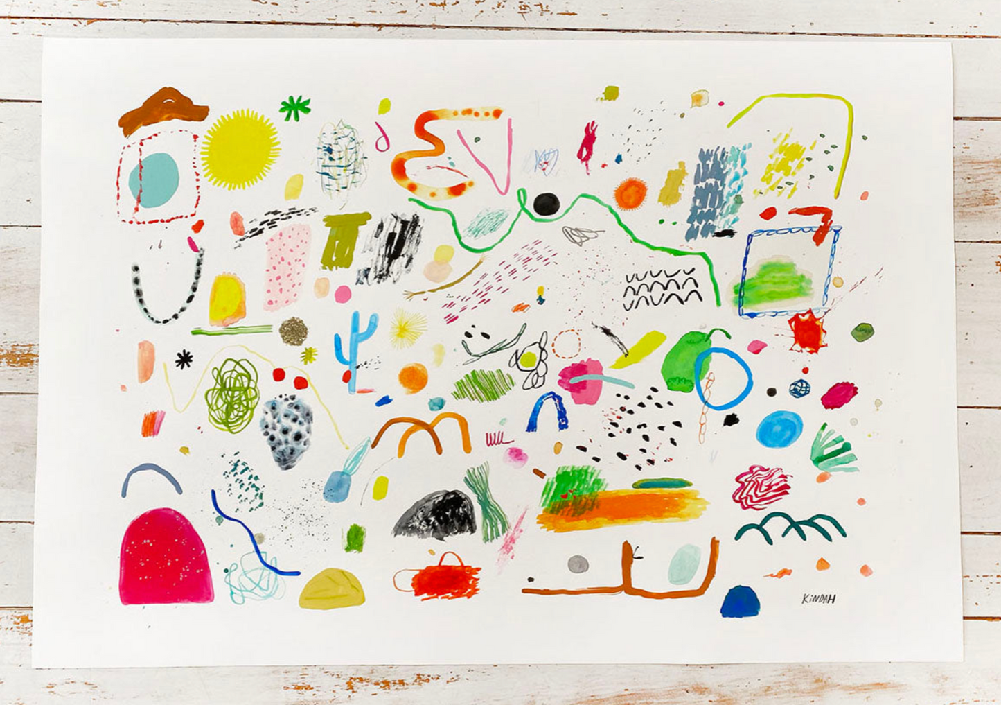 "Blob Party" + "All of The Gems" Limited Edition Print Set