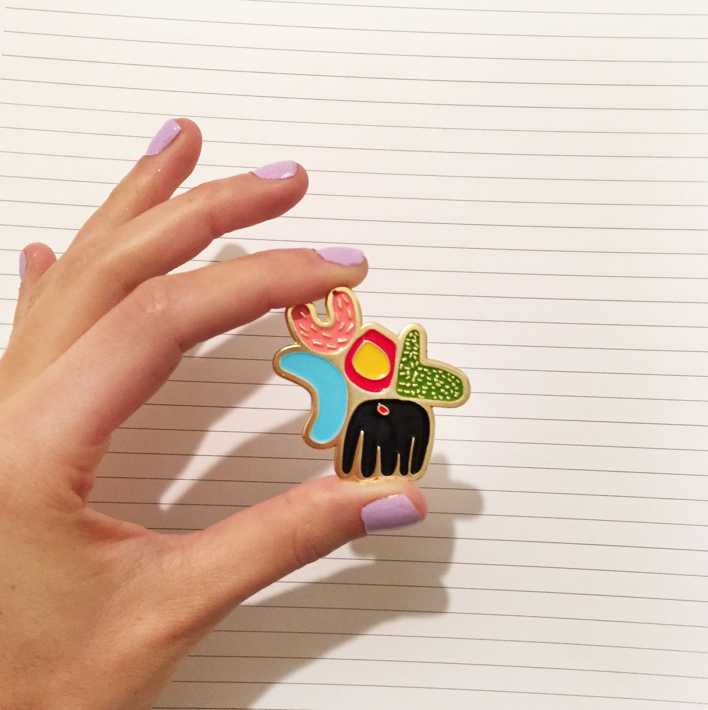 Blob Party Pin