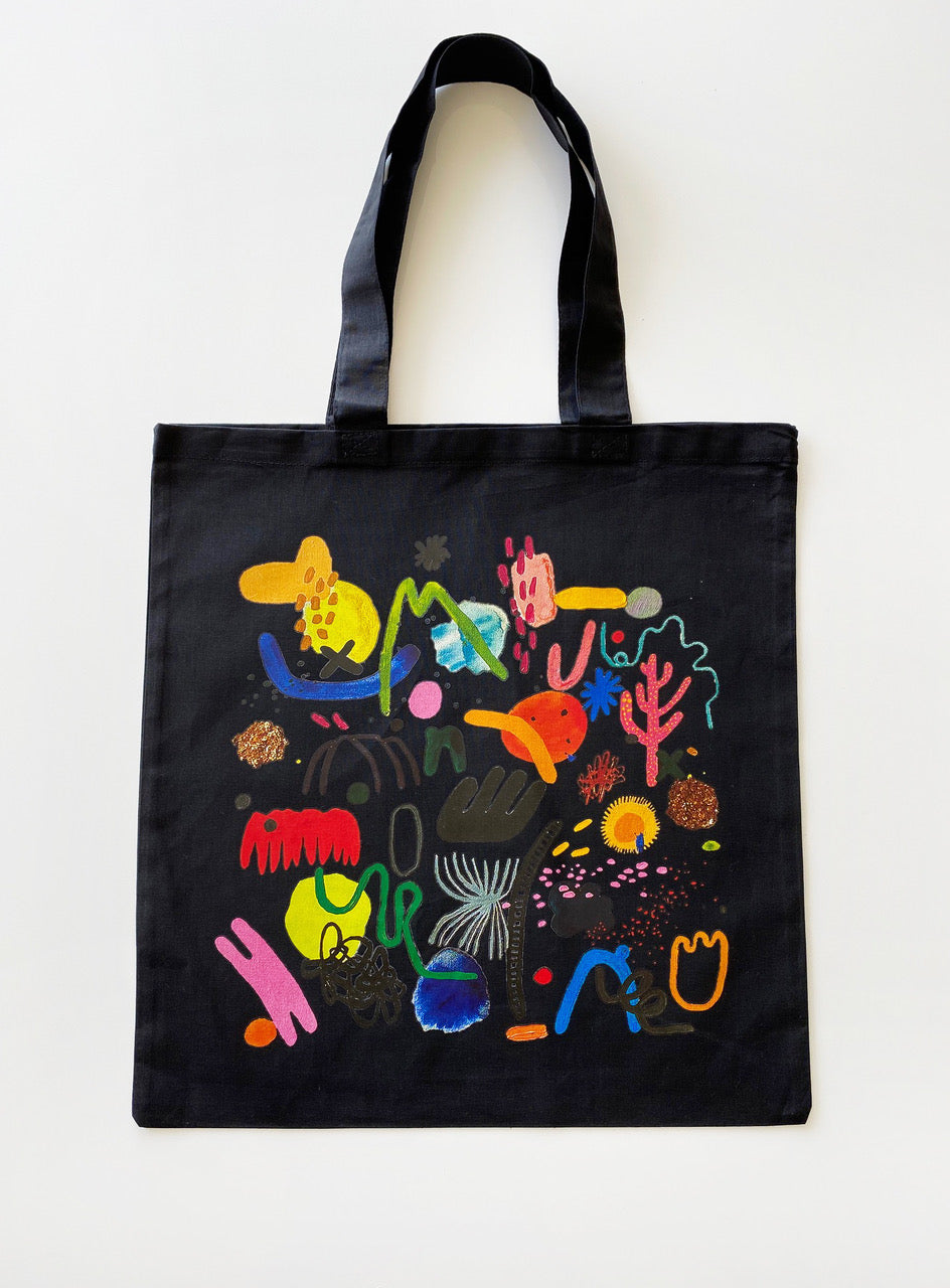 Blob Party Tote Bag