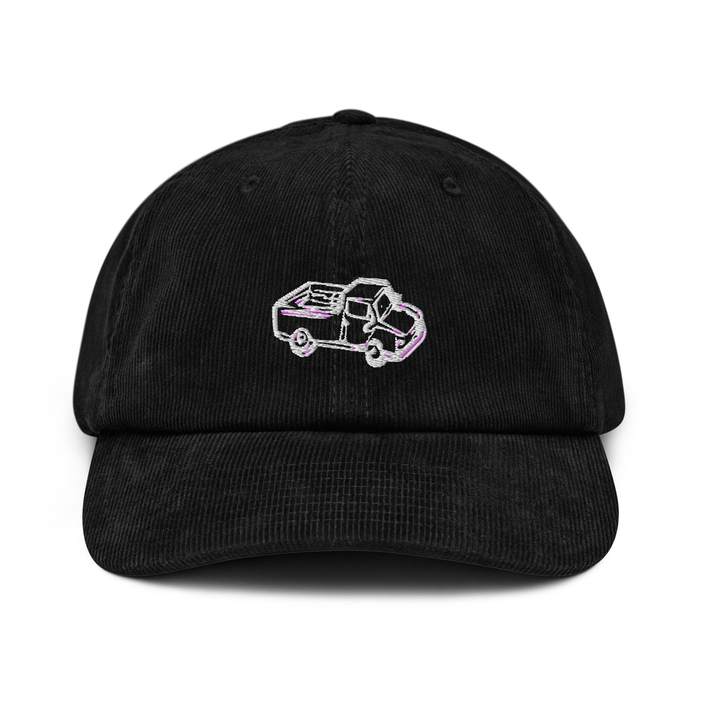 Truck Embroidered Corduroy hat