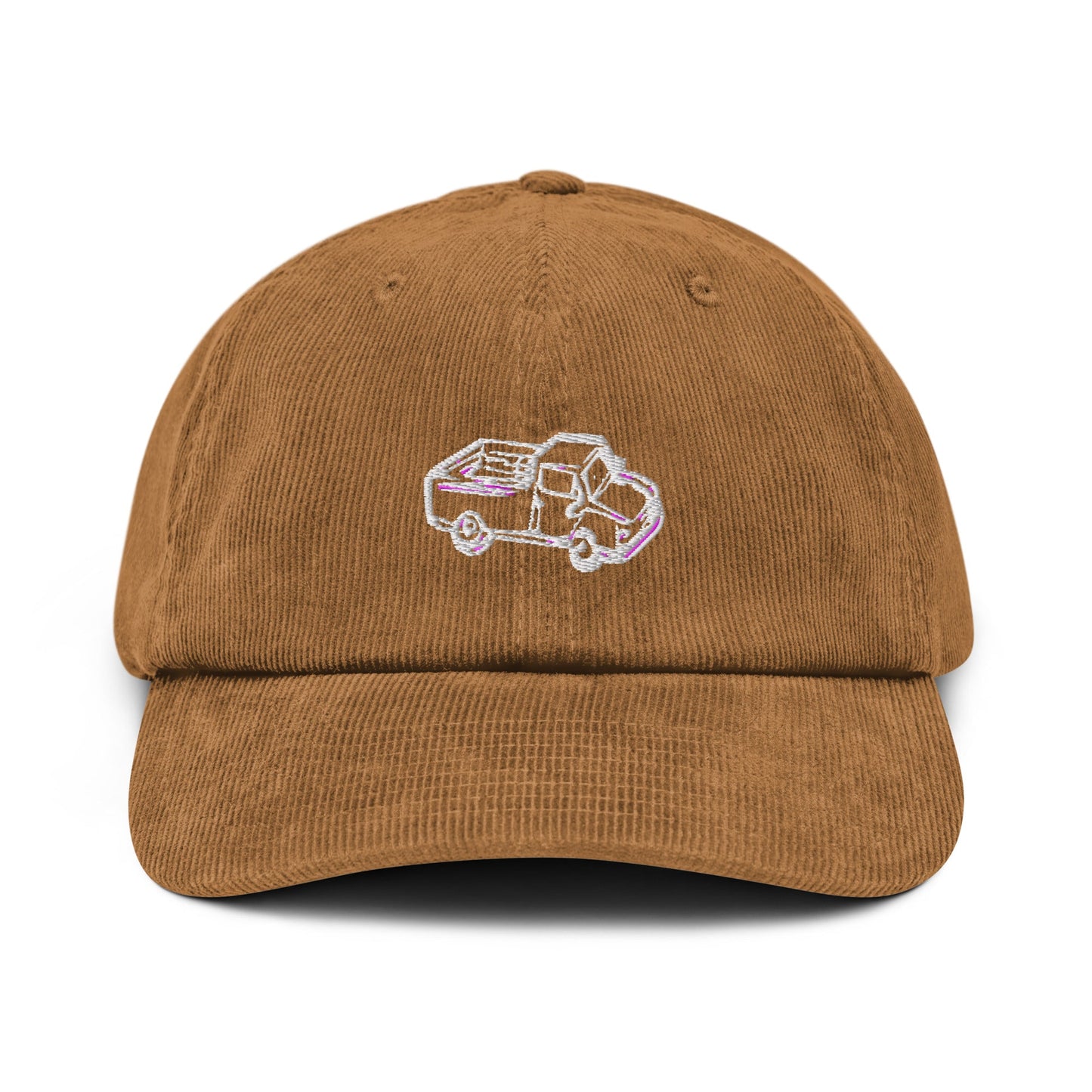 Truck Embroidered Corduroy hat