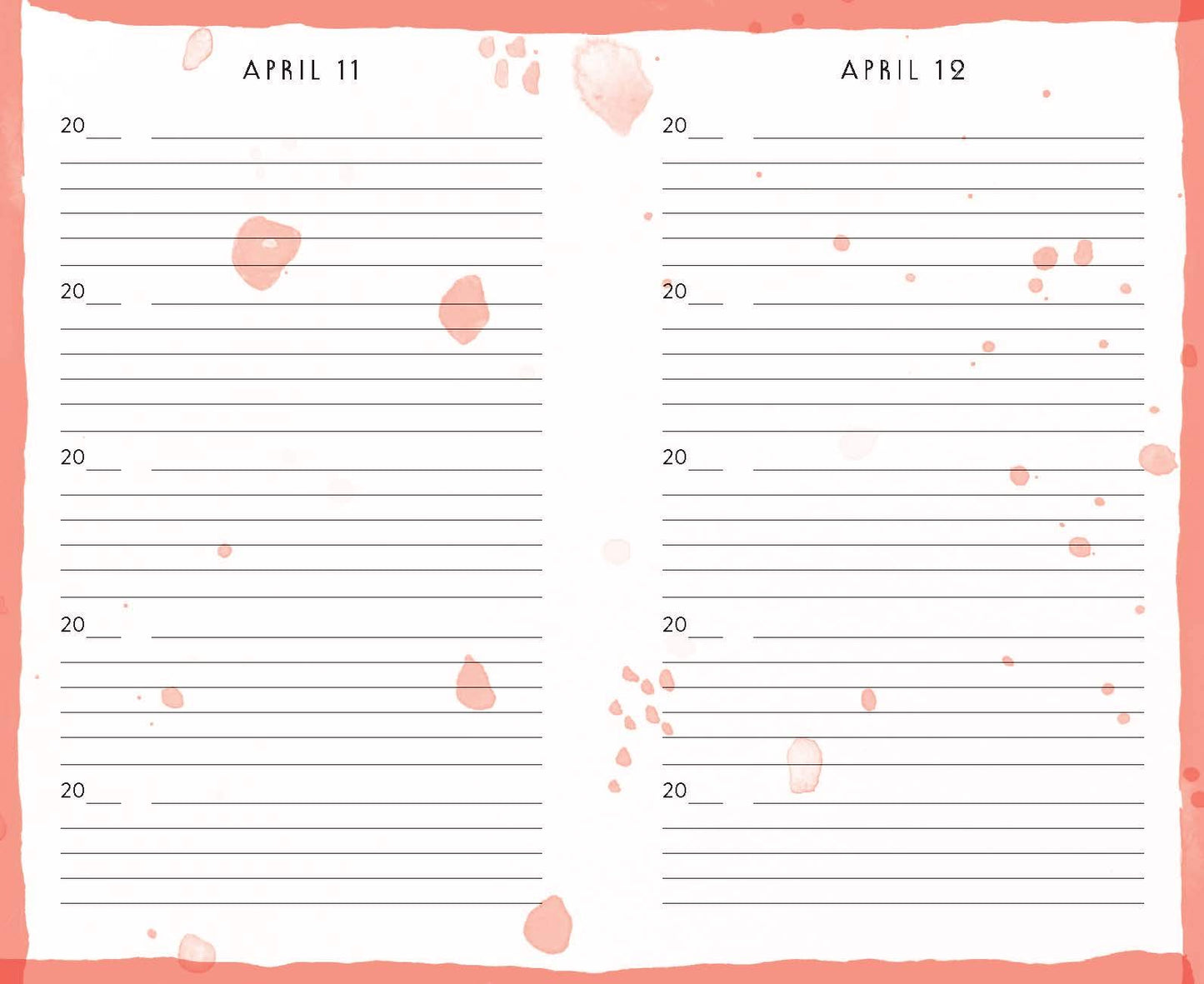 Pre-Order: Signed Copy - Rainbow One Line a Day: A Five-Year Memory Book